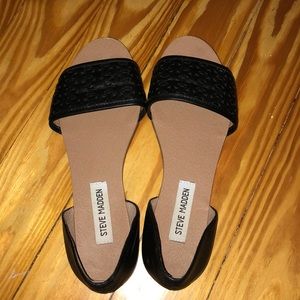 Steve Madden Taylerr Sandals Black